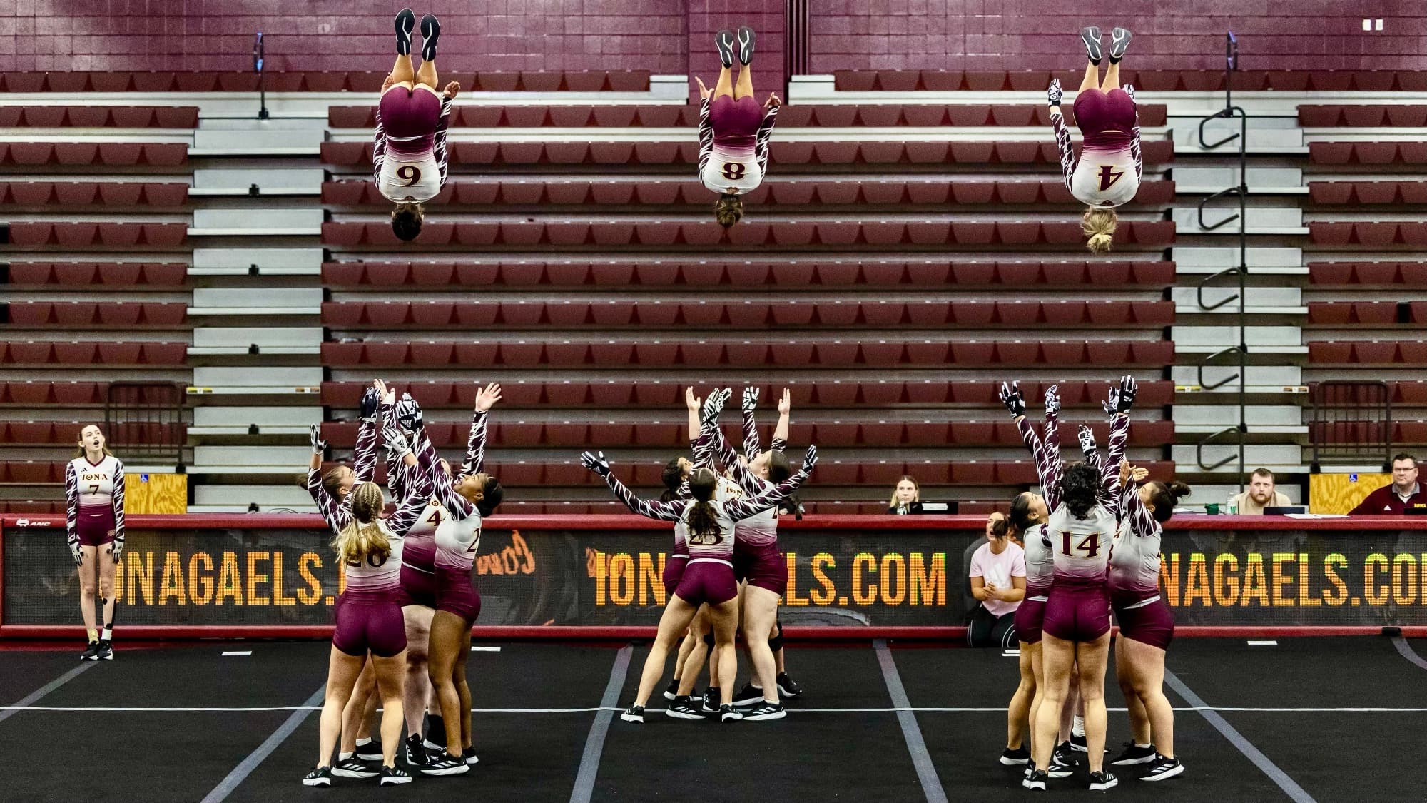Iona University Women's Acrobatics & Tumbling