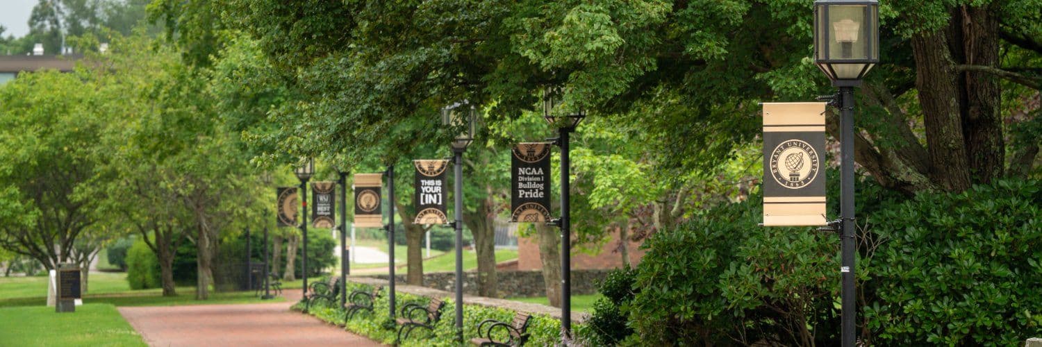 Bryant University banner